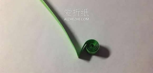 怎么做衍纸基础卷图解 新手手工制作衍纸卷- www.aizhezhi.com