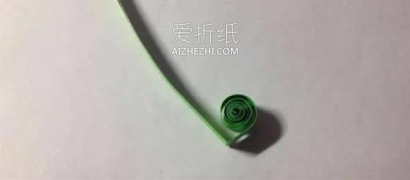 怎么做衍纸基础卷图解 新手手工制作衍纸卷- www.aizhezhi.com