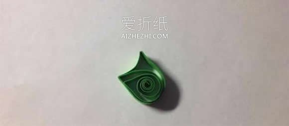 怎么做衍纸基础卷图解 新手手工制作衍纸卷- www.aizhezhi.com