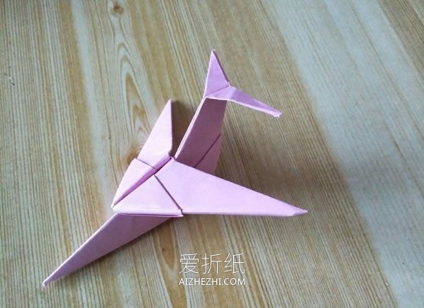 怎么折纸组合式飞机图解 儿童手工飞机的折法- www.aizhezhi.com