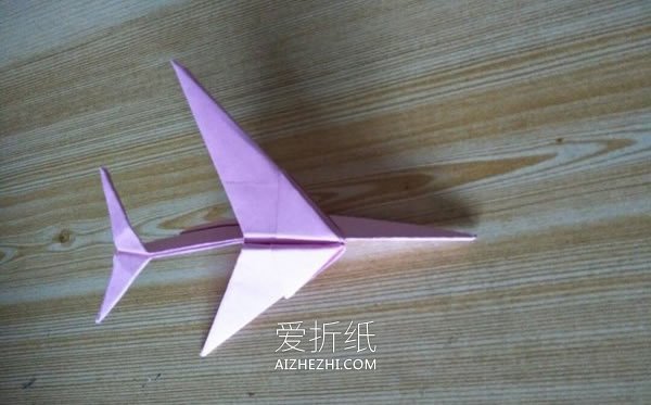 怎么折纸组合式飞机图解 儿童手工飞机的折法- www.aizhezhi.com