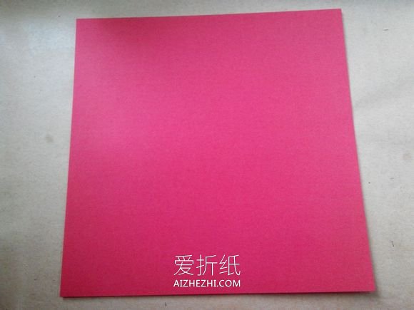 怎么折纸德国玫瑰图解 漂亮又详细玫瑰花折法- www.aizhezhi.com