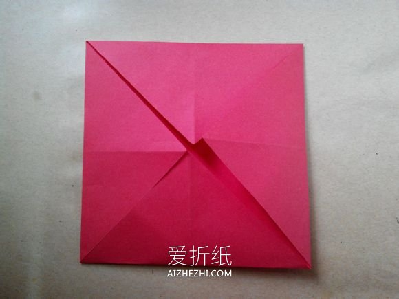 怎么折纸德国玫瑰图解 漂亮又详细玫瑰花折法- www.aizhezhi.com