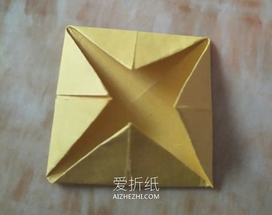 怎么折纸组合式小狗 四张纸折狗狗的折法图解- www.aizhezhi.com