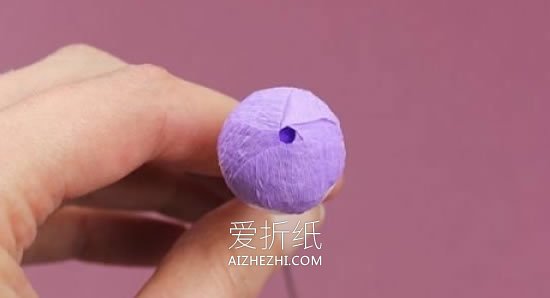 怎么做超美皱纹纸玫瑰 皱纹纸制作精美玫瑰花- www.aizhezhi.com