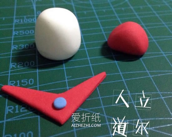 怎么做粘土奥特曼图解 奥特曼送粘土粽子DIY- www.aizhezhi.com