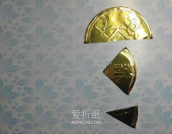 怎么做金箔纸玫瑰花 巧克力包装纸制作玫瑰- www.aizhezhi.com