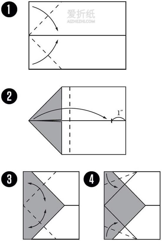 怎么折纸平稳又持久纸飞机的折法图解步骤- www.aizhezhi.com