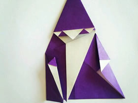 怎么折纸小松英夫巫师 手工简易巫师折法图解