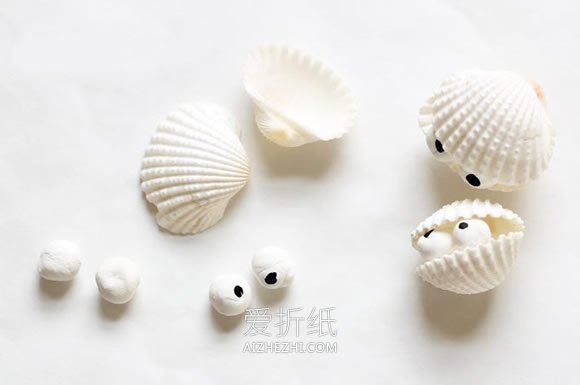 怎么简单做海洋生物 粘土贝壳制作海里的动物- www.aizhezhi.com