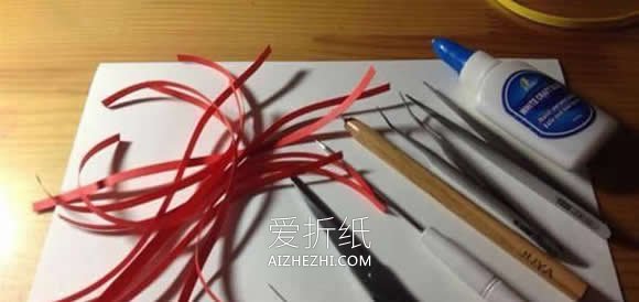 怎么做衍纸卷：紧卷、泪滴卷、开卷和弯曲卷- www.aizhezhi.com