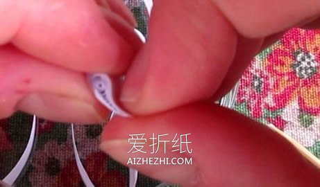 怎么做衍纸蘑菇的方法 手工衍纸制作蘑菇图解- www.aizhezhi.com