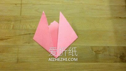 怎么简单折纸七瓣樱花 儿童手工樱花的折法- www.aizhezhi.com