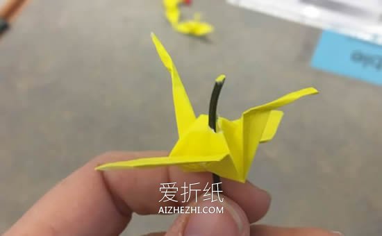 怎么折纸千纸鹤 做一个象征希望的火焰雕塑- www.aizhezhi.com