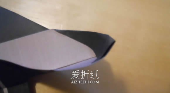 怎么折纸战斗机模型 手工SeaVixen战斗机折法- www.aizhezhi.com