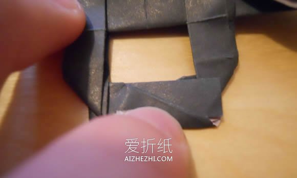 怎么折纸战斗机模型 手工SeaVixen战斗机折法- www.aizhezhi.com