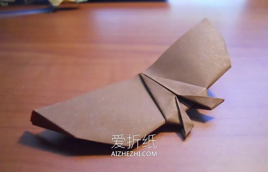 怎么简单折纸蝙蝠飞机 手工可以飞的蝙蝠折法- www.aizhezhi.com