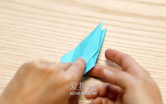 怎么折纸鹤的详细图解 零基础千纸鹤折法教程- www.aizhezhi.com