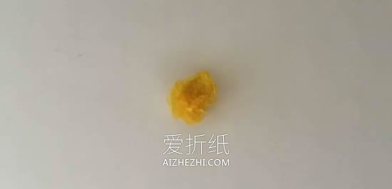 怎么简单做玻璃纸花 玻璃纸手工制作花朵图解- www.aizhezhi.com