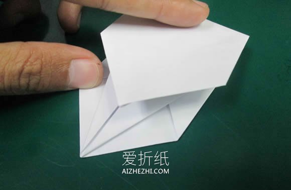 怎么折纸太空飞船图解 手工详细太空船的折法- www.aizhezhi.com