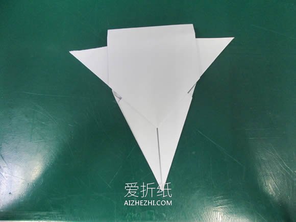 怎么折纸太空飞船图解 手工详细太空船的折法- www.aizhezhi.com