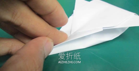 怎么折纸太空飞船图解 手工详细太空船的折法- www.aizhezhi.com