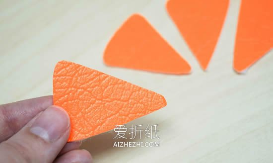 怎么自制笔记本的方法 皮革封面橙子本子制作- www.aizhezhi.com