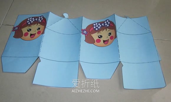 怎么打印制作方形礼品盒 用纸制作便当的方法- www.aizhezhi.com