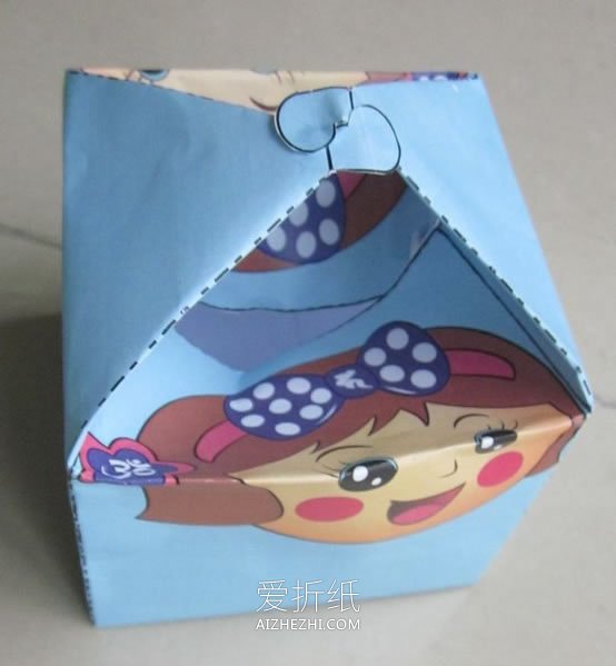 怎么打印制作方形礼品盒 用纸制作便当的方法- www.aizhezhi.com