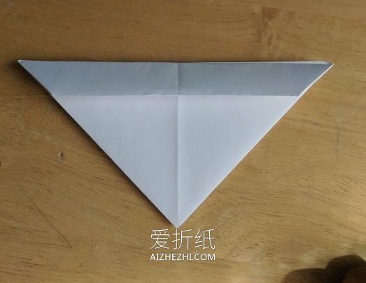 怎么折纸F-15战斗机 手工F15战机的折法图解- www.aizhezhi.com