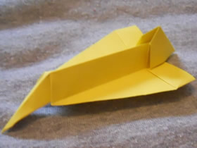 怎么折纸协和式飞机 协和式纸飞机的折法图解