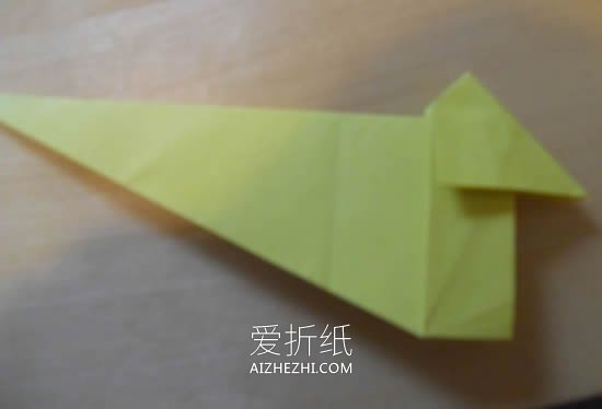 怎么折纸协和式飞机 协和式纸飞机的折法图解- www.aizhezhi.com