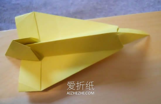 怎么折纸协和式飞机 协和式纸飞机的折法图解- www.aizhezhi.com