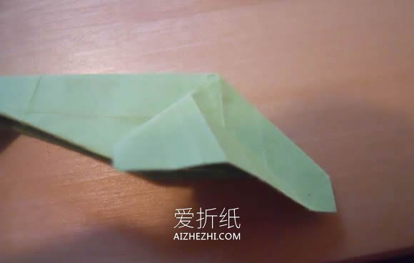 怎么折纸双翼飞机图解 手工多翼飞机的折法- www.aizhezhi.com