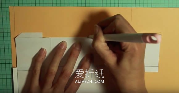 怎么做创意教师节礼品盒 卡纸制作铅笔礼盒方法- www.aizhezhi.com