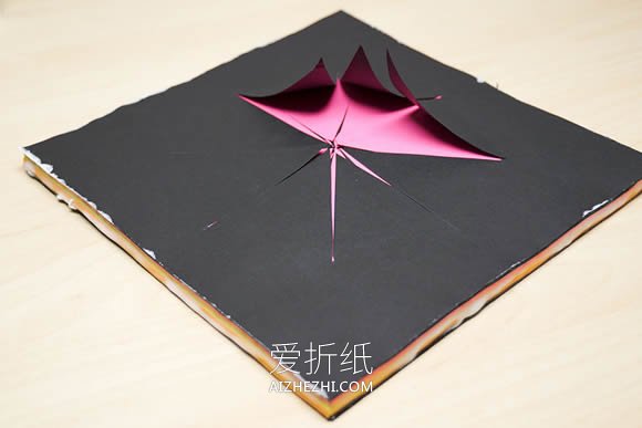 怎么做3D爆炸效果纸花 手工复杂纸花雕塑制作- www.aizhezhi.com