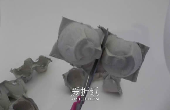 怎么做鸡蛋托花的方法 鸡蛋托手工制作立体花- www.aizhezhi.com