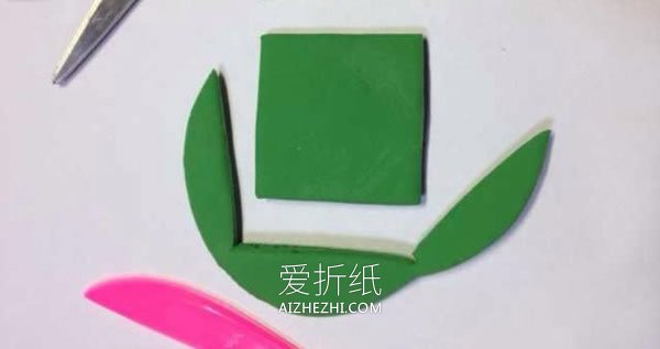 超轻粘土手工制作植物大战僵尸火爆辣椒图解- www.aizhezhi.com