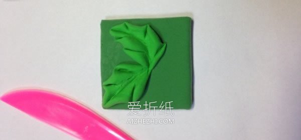 超轻粘土手工制作植物大战僵尸火爆辣椒图解- www.aizhezhi.com