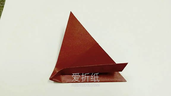 怎么折纸玫瑰花和花萼 手工制作玫瑰发箍做法- www.aizhezhi.com