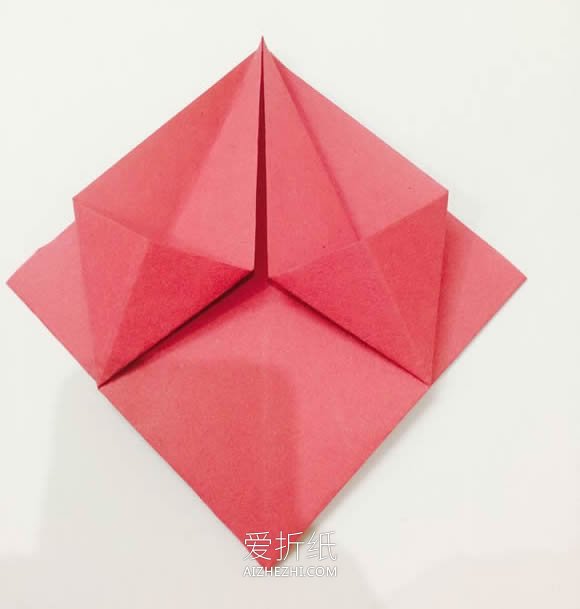 怎么折纸收纳盒的折法图解步骤- www.aizhezhi.com