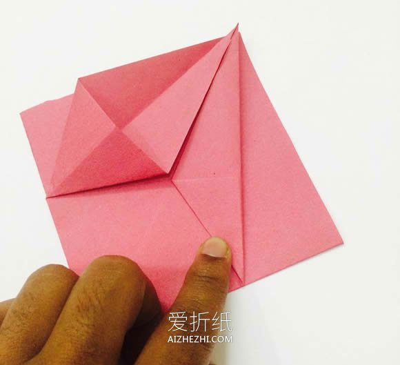 怎么折纸收纳盒的折法图解步骤- www.aizhezhi.com