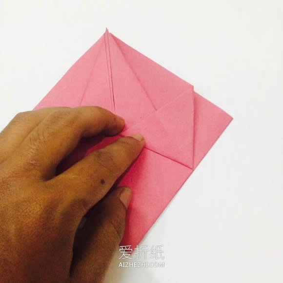 怎么折纸收纳盒的折法图解步骤- www.aizhezhi.com