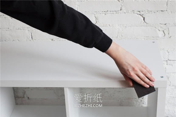 怎么手工改造旧书柜的方法教程- www.aizhezhi.com