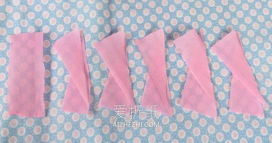怎么做皱纹纸百合花 简单手工制作六瓣百合- www.aizhezhi.com