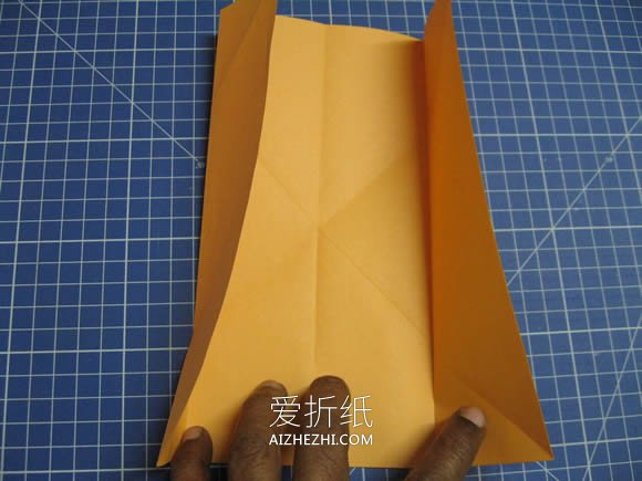 怎么手工折纸六孔笔筒的折法图解- www.aizhezhi.com