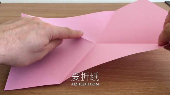 怎么折纸太阳镜图解 手工简单太阳镜的折法- www.aizhezhi.com