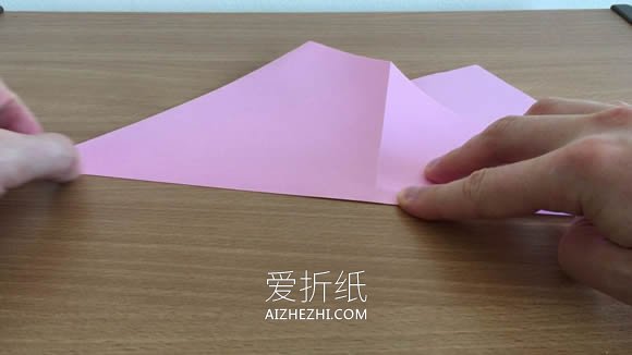 怎么折纸太阳镜图解 手工简单太阳镜的折法- www.aizhezhi.com