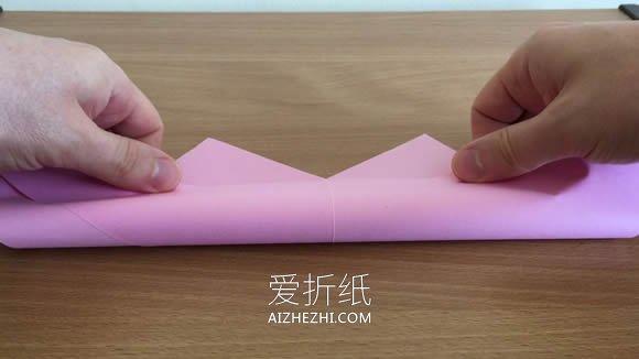 怎么折纸太阳镜图解 手工简单太阳镜的折法- www.aizhezhi.com