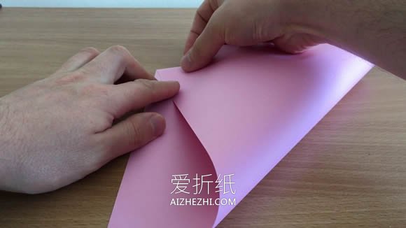 怎么折纸太阳镜图解 手工简单太阳镜的折法- www.aizhezhi.com